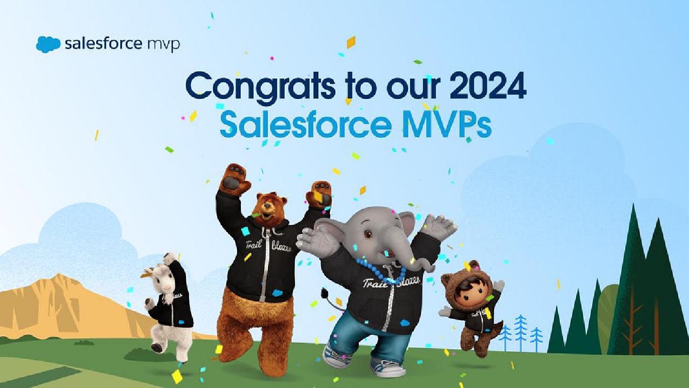 Celebrating Excellence: Announcing the Salesforce MVP Class of 2024!