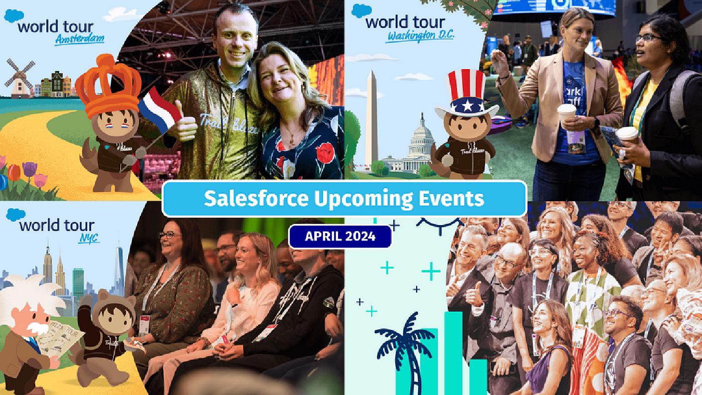 Salesforce Events —  April 2024