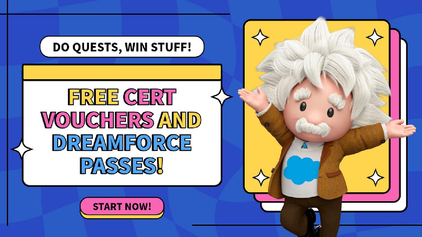 Score Free Salesforce Certs (and a Free Dreamforce Ticket)!