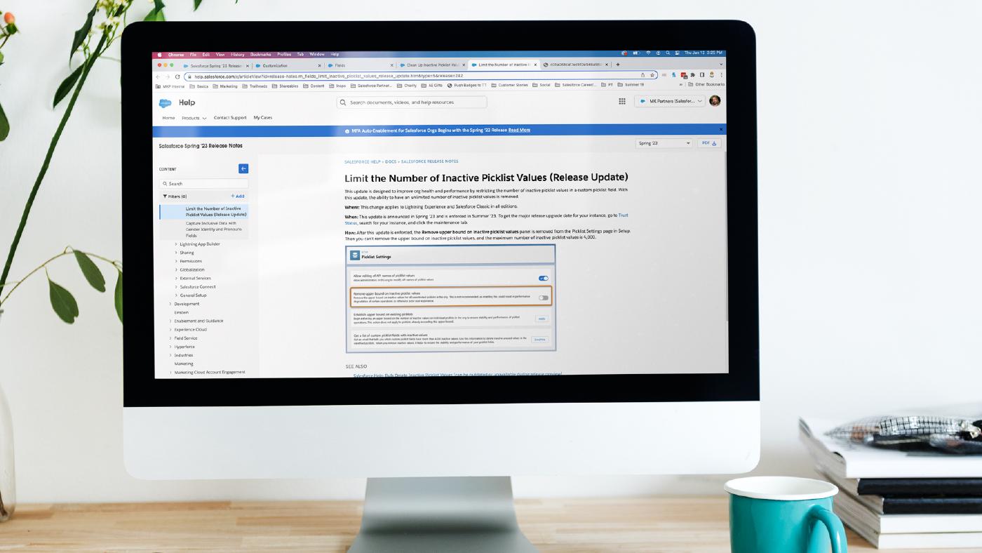 Spring ’23 Release Highlights: Picklist Improvements (and a “Heads Up!”)