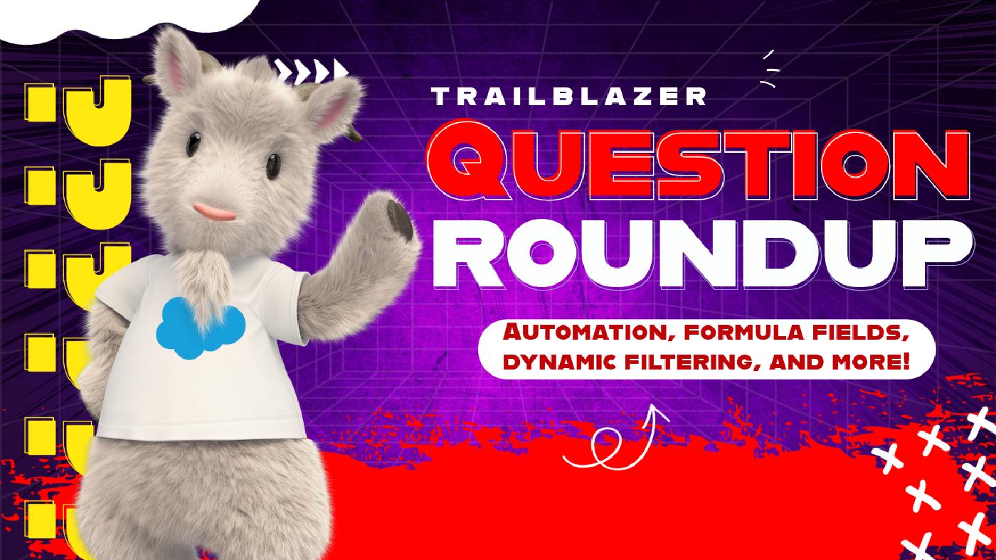 Trailblazer Questions Roundup 1